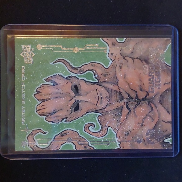 Upper Deck Gardians Of The Galaxy Vol 2 Groot Sketch 1/1 - Picture 1 of 2